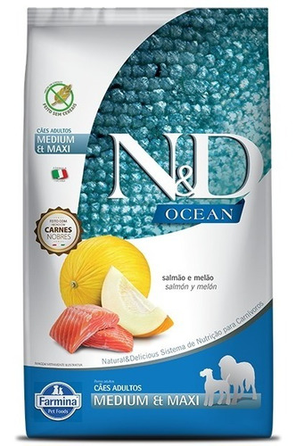 Farmina N & D Ocean Adulto Medium 10kg Con Regalo