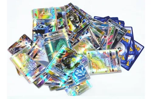 Lote 10 Cartas Pokémon Gx Em Português Cartas Brilhantes Sem Repetir -  TechBrasil