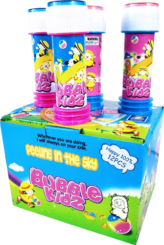 Pack 12 Unidades Burbujas Sorpresa Cumpleaños Juguete Piñata