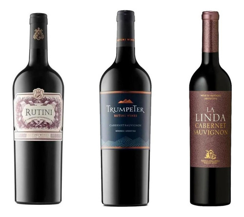 Rutini Cabernet + Trumpeter Cabernet + La Linda Cabernet