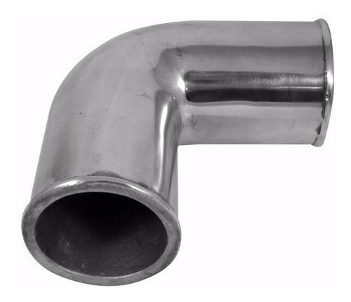 Tubo De Alumínio Em 90° 3 Polegadas (polido) 