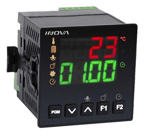 Controlador Temperatura Digital Inv-kb1-05-j-h A Relé 85-250