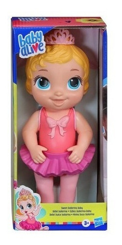 Baby Alive Muñeca Bebe C/ Disfraz Bailarina Hasbro F1272 Edu