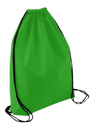 Mochila Tipo Morral De Tnt, 34 X 44 Cm, 30 Unds