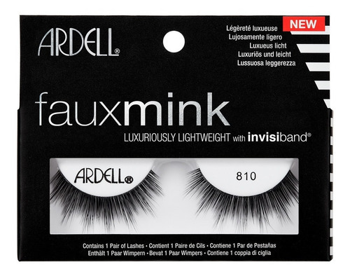 Pestañas Postizas Ardell Fauxmink Lashes 810 