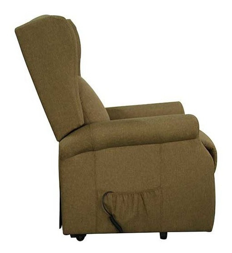 Sillón Eléctrico Reclinable Reposet Eleva Usuario 45° Lifter Color Café