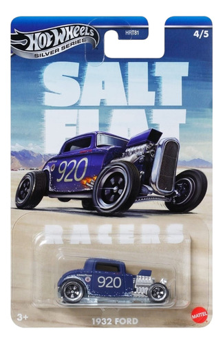 Hot Wheels Silver Series - 1932 Ford - Salt Flat Racers Color Azul