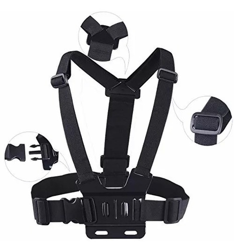 Gopro 5 Suporte Peito Cinta Peitoral Action Sports Acessorio