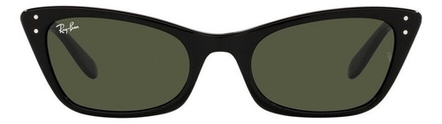 Lentes De Sol Ray - Ban Mujer Lady Burbank Fashion Small Color de la lente Verde Color de la varilla Negro Color del armazón Negro Diseño Protección UV