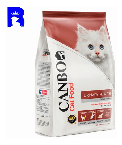 Imagen 1 de 2 de Alimento Para Gato Canbo Urinary 7 Kg Cat Adulto