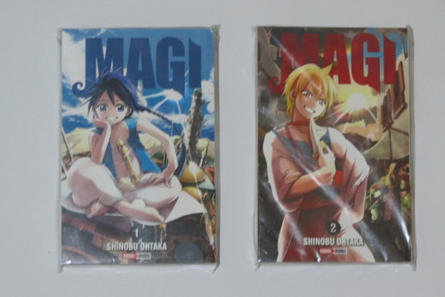 Magi: The Labyrinth Of Magic! Manga Tomo 1-2 Ed. Panini