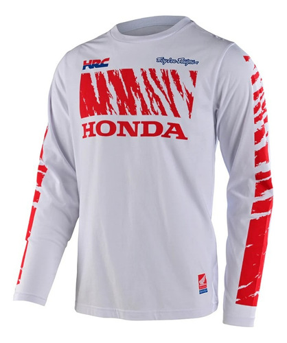 Jersey Camiseta Troy Lee Designs Honda Cr 250 Blanca