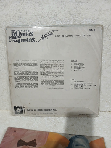 Lp Nelson Ferreira - 50 Anos Em Notas - Triplo Estandar (Usado)