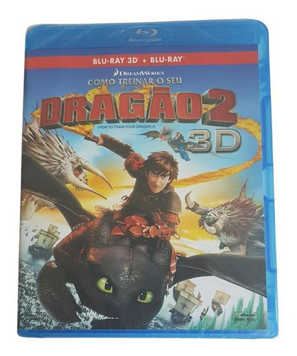 Blu-ray 3d + Blu-ray - Como Treinar O Seu Dragão 2