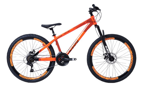 Bicicleta Viking X Shimano 21v - Laranja - Tuff X-35