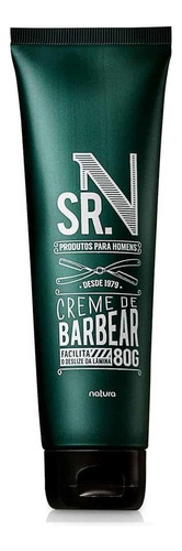 Kit Presente Sr. N Natura: Creme De Barbear E Gel Pós Barba