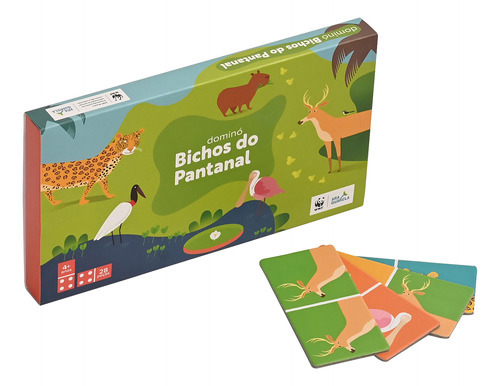 Dominó Bichos Do Pantanal - Araquarela
