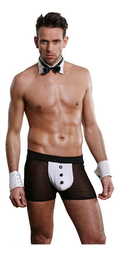 X Disfraz De Camarero Caballero Butler Underwear Cosplay