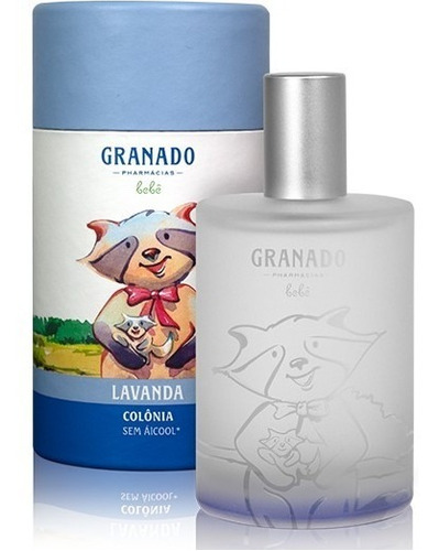 Colônia Bebê Lavanda Sem Álcool Em Spray 100ml Granado