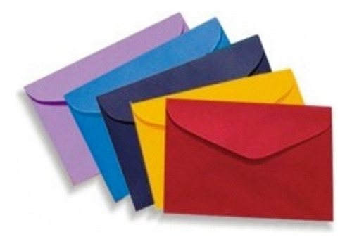 Envelope Carta Colorido 114x162mm Preto 80g Cx.c/100 Foroni Liso