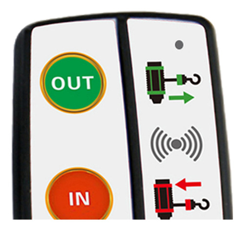 Receptor Y Control Remoto De Cabrestante Eléctrico De 12 V,