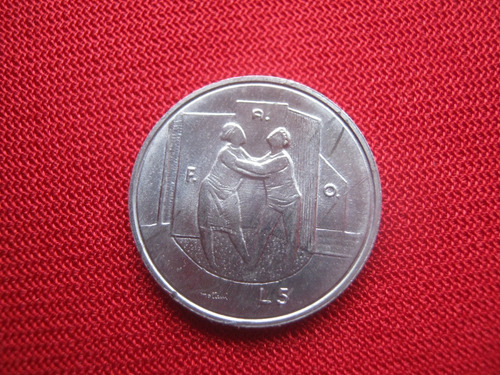 San Marino 5 Lira 1976 Fao 