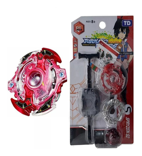 Beyblade B-35 Storm Spryzen S2 Blister Td Color Rojo