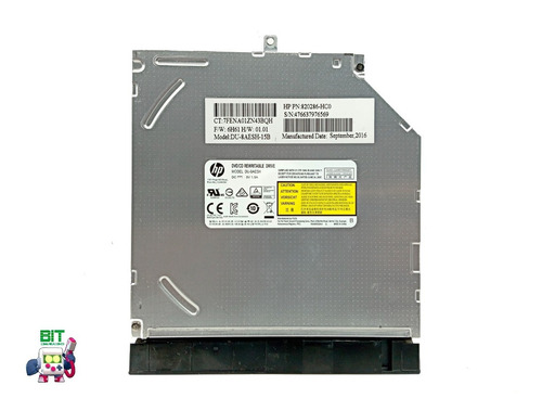 Grabadora Dvd Notebook Hp 15ay Series Du 8aesh