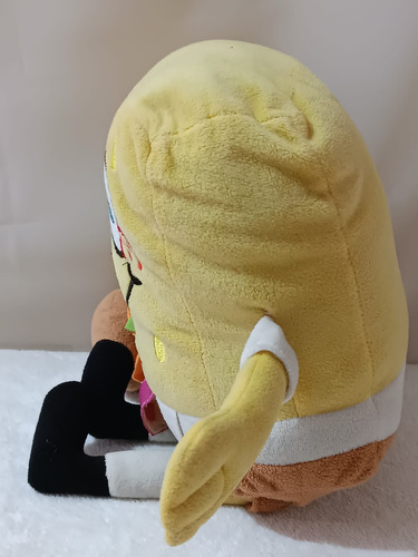 Peluches Bob Esponja Bootleg 35cm (detalles). Amarillo (Usado)