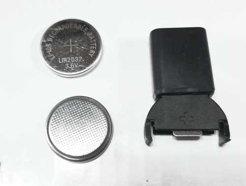 Pack De 2 Baterias Cr2032 Recargables Con Cargador Tipo C