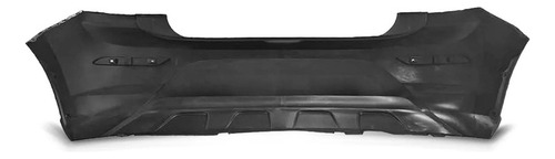Para-choque Traseira Polo Track 2023 2024 2025 Liso Preto