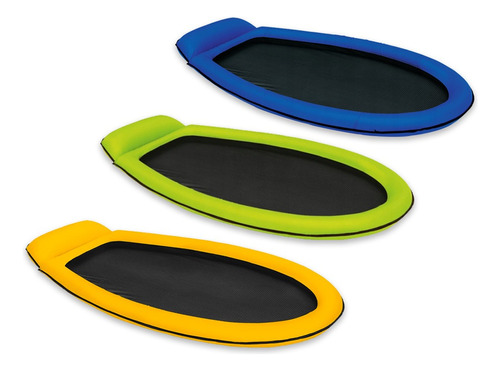 Camastro Inflable Flotador Para Alberca Colchoneta De Red