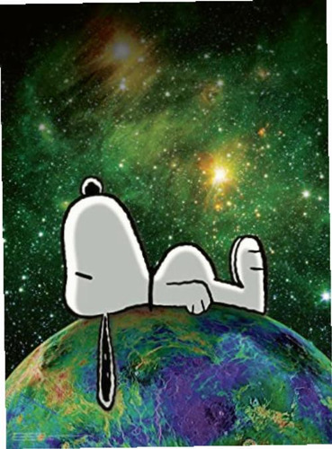 Ceaco Peanuts Space Snoopy On Earth Rompecabezas De 100