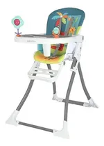 Comprar Silla De Comer Carestino Rio Azul Doble Bandeja Plegable