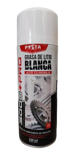 Aerosol Grasa Lubricante 330 Ml Pysta Litio Alto Cilindraje