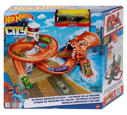 Pista Hot Wheels Nemesis  Octopus Invasion Attack