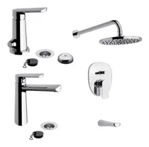 Comprar Combo Griferias Fv Aromo Monocomando Baño Completo