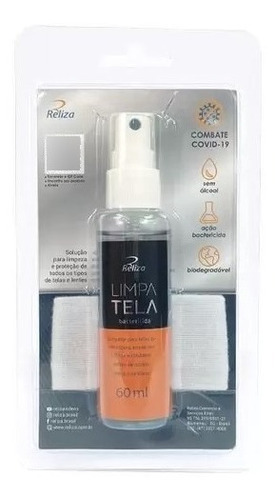 Kit Limpa Telas Spray Bactericida + Flanela Microfibra