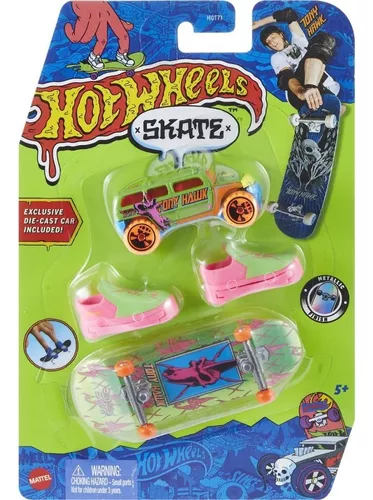 Hot Wheels Skate De Dedo Com Tênis Gargoyle Guardian Tony Hawk