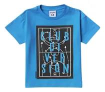 Comprar Remera Manga Corta Nene Niños Grisino Estampada Algodón