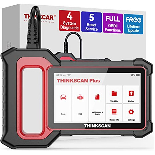 Obd2 Scanner, Thinkscan Plus S6 Abs/srs/ecm/tcm System ...