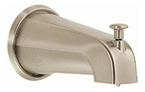Danze D606425bn 8-inch Wall Mount Tub Spout With Diverter, Color Brushed Nickel