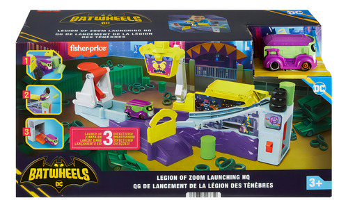 Conjunto de jogos Fisher-price Batwheels Legion Of Zoom Track
