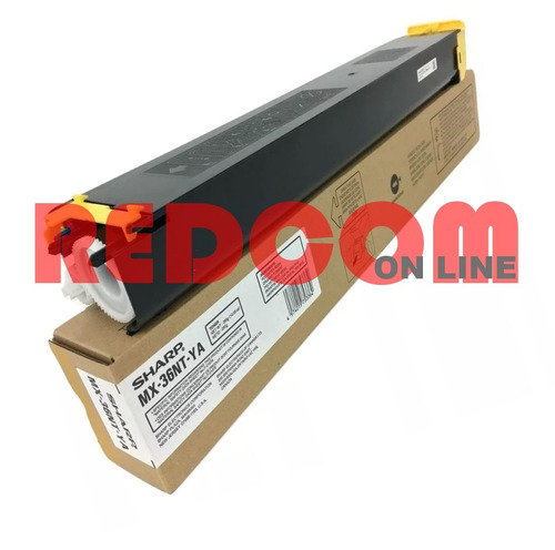 Cartucho De Toner Sharp Mx-36nt-ya Yellow Original P/mx2610