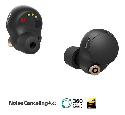 Auriculares Inalámbricos Con Noise Cancelling Wf-1000xm4 Color Negro