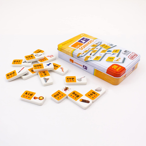Juego Dominoes Junior Learning Cvc Match & Learn De 28 Pieza
