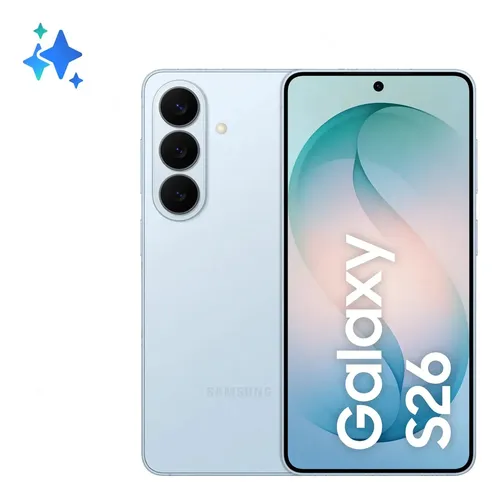 Samsung Galaxy S26, 512gb, 12gb, Galaxy Ai, Câmera Tripla Azul