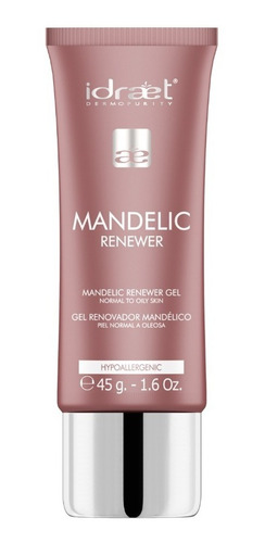 Imagen 1 de 7 de Gel Mandelico Para Manchas Marcas Cicatrices De Acne Idraet