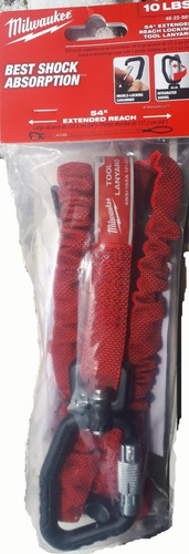 Linea De Seguridad P/ Herramientas 10lb 48228811 Milwaukee Color Rojo Talla Único