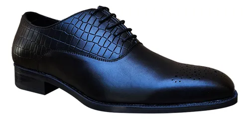 Zapatos Formales De Vestir Para Caballero Estampado Reptil
